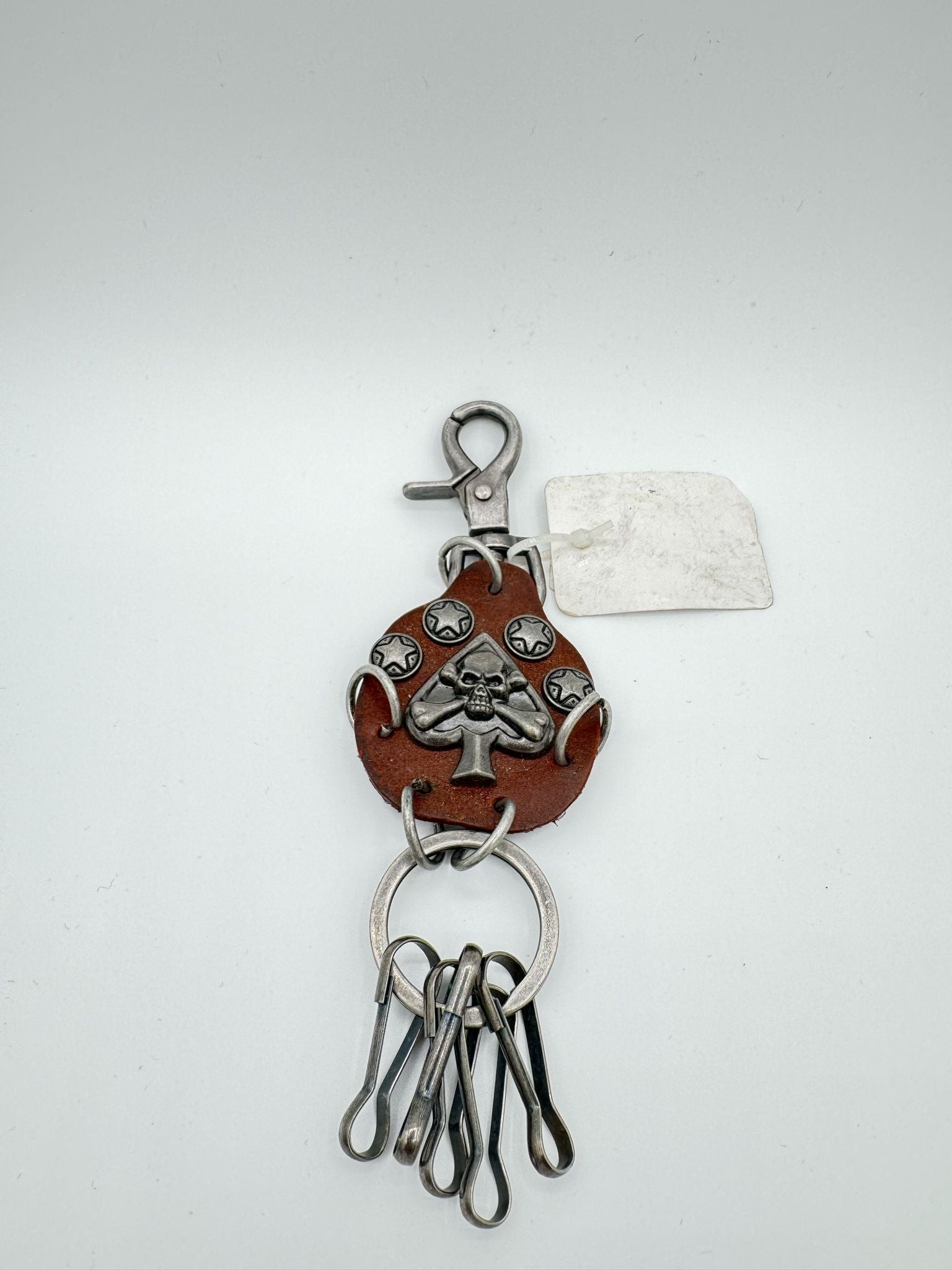 Key Chain from Alloy & PU Leather